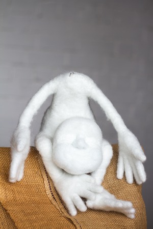 Making of handmade toysの写真素材