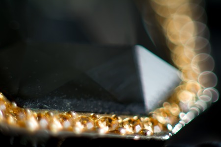 Element of a gem. Defocused. Abstract background for your design.