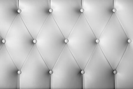 Close-up of a carriage tie on a leather sofa, background or concept, selective focus