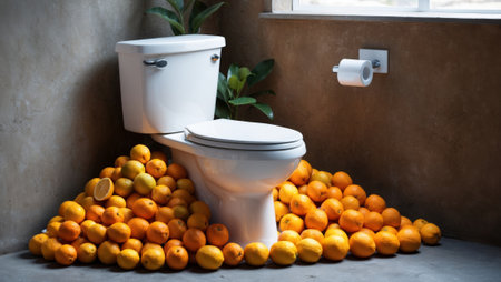 World Toilet Day Citrus Fresh Conceptの素材