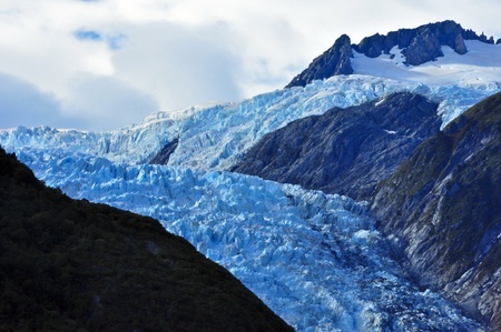 Franz Josef Glacier. South Island, New Zealandの写真素材