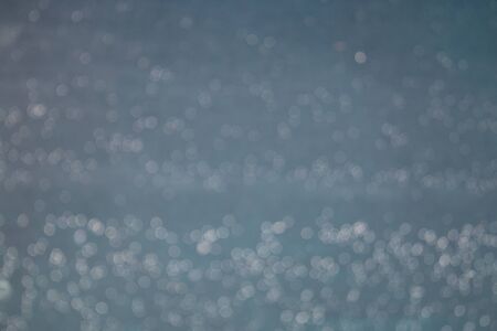 Bokeh Blue lights abstract backgroundの写真素材