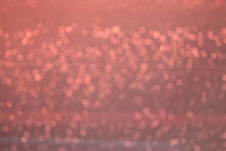 Bokeh red lights abstract backgroundの写真素材