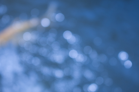blue bokeh backgroundの写真素材