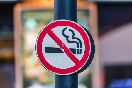 no smoking sign for backgroundの写真素材