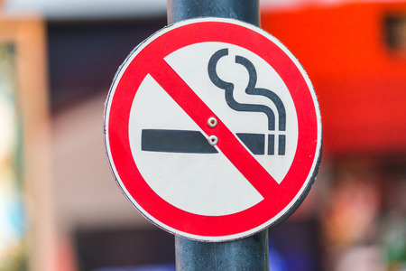 no smoking sign for backgroundの写真素材