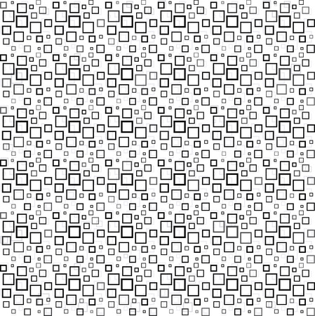 Seamless pattern of squares black colorのイラスト素材