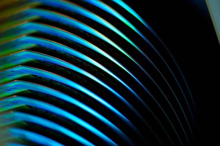 Closeup of Wafer, Chip production
