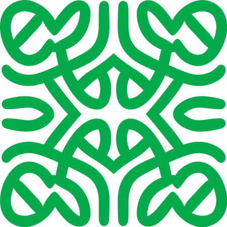 Celtic knot. Celtic seamless pattern. Vector illustration for your design.のイラスト素材