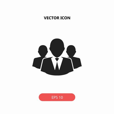 group of people vector iconのイラスト素材