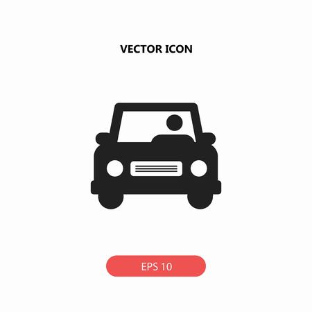 man driving car vector iconのイラスト素材