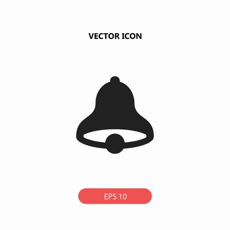 bell vector iconのイラスト素材