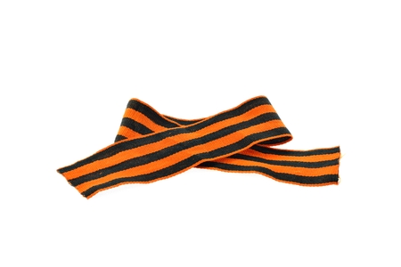 Gergiev ribbon symbol of victory on a white backgroundの写真素材
