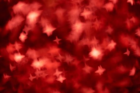 Blur geometric shapes on a red backgroundの写真素材