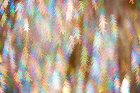 Blur geometric shapes on a silver background