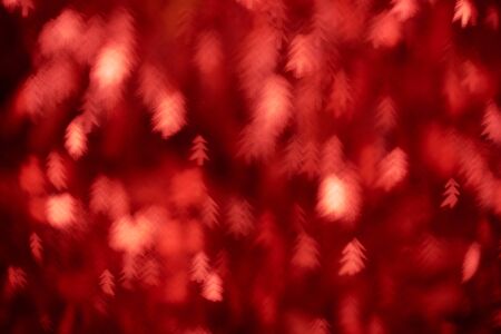 Blur geometric shapes on a red backgroundの写真素材