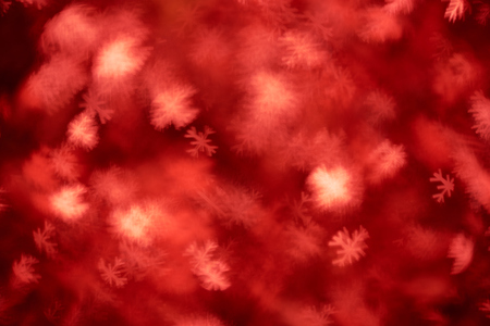Blur geometric shapes on a red backgroundの写真素材