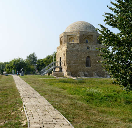 Bolgar city, Tatarstan, Russia - July 26, 2016: Black Houseのeditorial素材