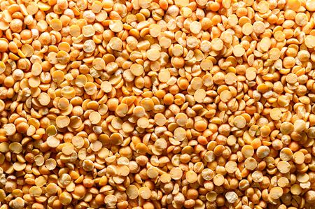 Source of vegetable protein. Pea texture. A balanced, healthy diet for vegans and vegans.の写真素材
