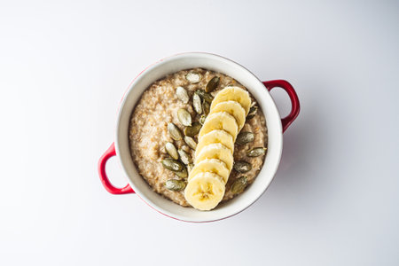 Healthy Banana Oatmeal Breakfast Nutritious and Delicious.