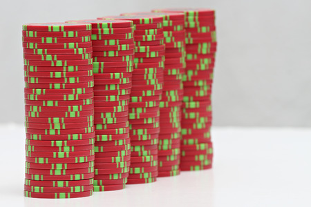 playing cards and poker chips
