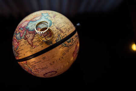 wedding ringsの写真素材