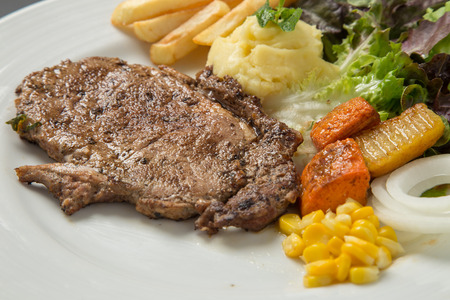 beef steakの写真素材