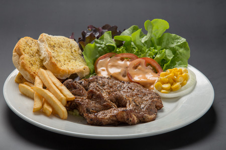 beef steakの写真素材