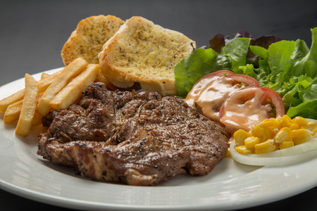 beef steakの写真素材