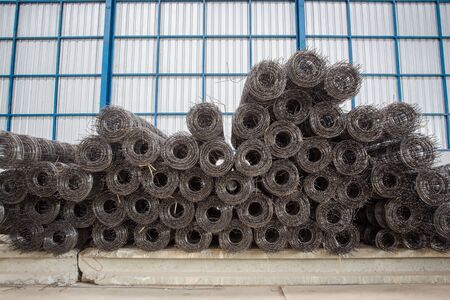 iron wires for constructionの写真素材