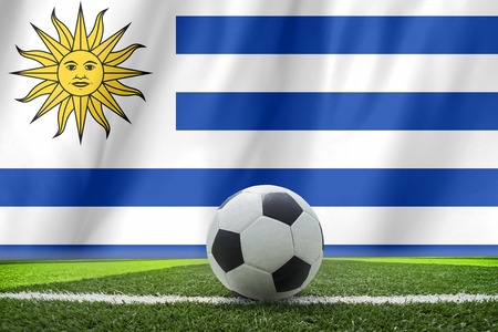 URUGUAY soccer ballの写真素材