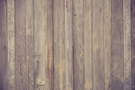 Old wooden background. Wooden table or floor.Vintage colorの写真素材