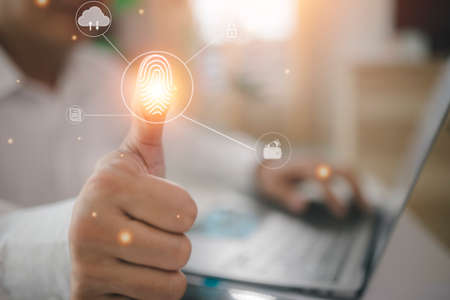 Digital transformation change management, internet of things. new technology bigdata and business process strategy, automate operation, customer service management, cloud computing, smart industryの写真素材