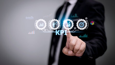 KPI Key Performance Indicator Business Internet Technology Concept.の写真素材
