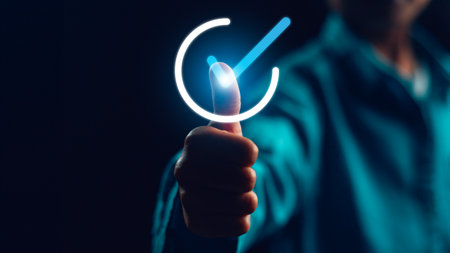 Digital Guarantee Checkmark, business checking quality assurance QA or QC management, certification...
