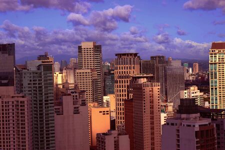 View of Makati City, Philippines 2018のeditorial素材