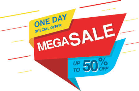 Sales Banner Template Vectorのイラスト素材