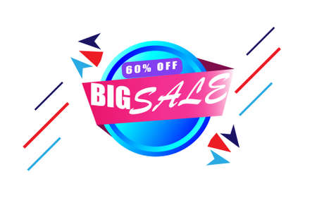 special offer sales banner in vector format.