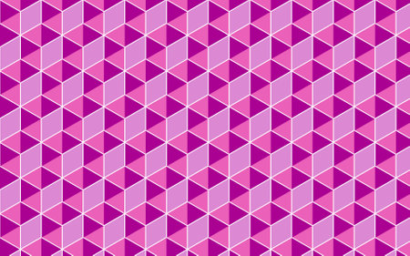 geometric abstract background purple box texture purple cubes with small white lines that cut cubes.のイラスト素材