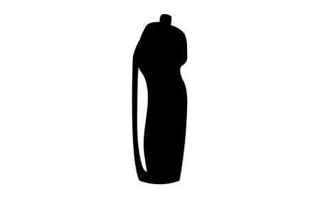 icon of a sports water bottle in a vector formatのイラスト素材