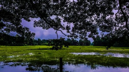 Village natural sceneの写真素材