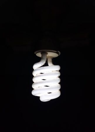 energy saving bulbの写真素材