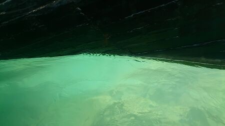 Boat in waterの写真素材