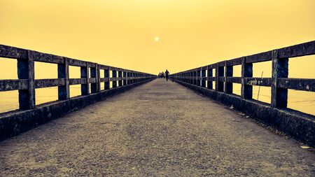 Bridge for the passangersの写真素材