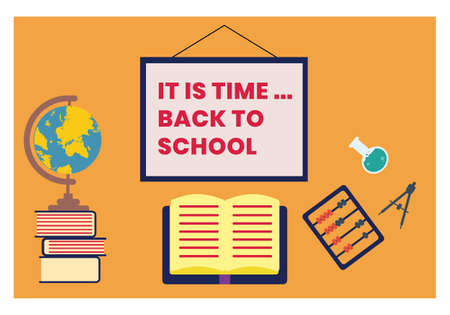 Back To School vector illustration