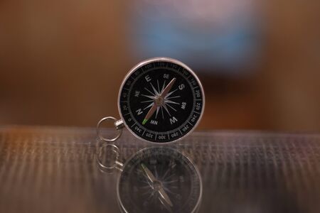 Useful Metallic Dark Needle Magnetic Hand Compass to Show Direction when Camping or Travelling...
