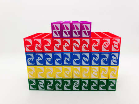 Artistic Handmade Colorful Various Shape Wooden Building Blocks Kid Toys for Playing and Creative...