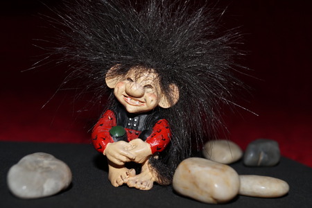 A troll cute  and stonesの写真素材