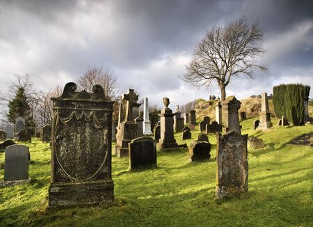 Cemetery located in the Scottish town of Stirling
