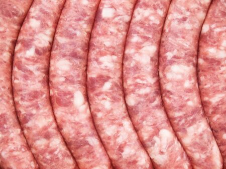 Sausage backgroundの写真素材